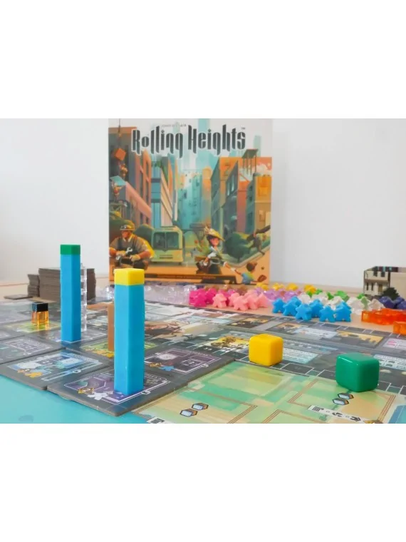 Rolling Heights de Maldito Games en Juegos de Tablero | La Cueva Roja