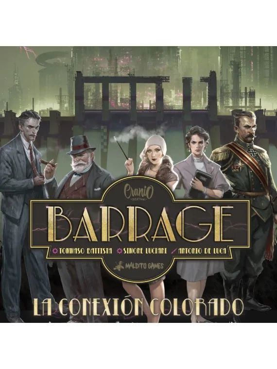 Barrage: La Conexión Colorado de Maldito Games en Juegos de Tablero | La Cueva Roja