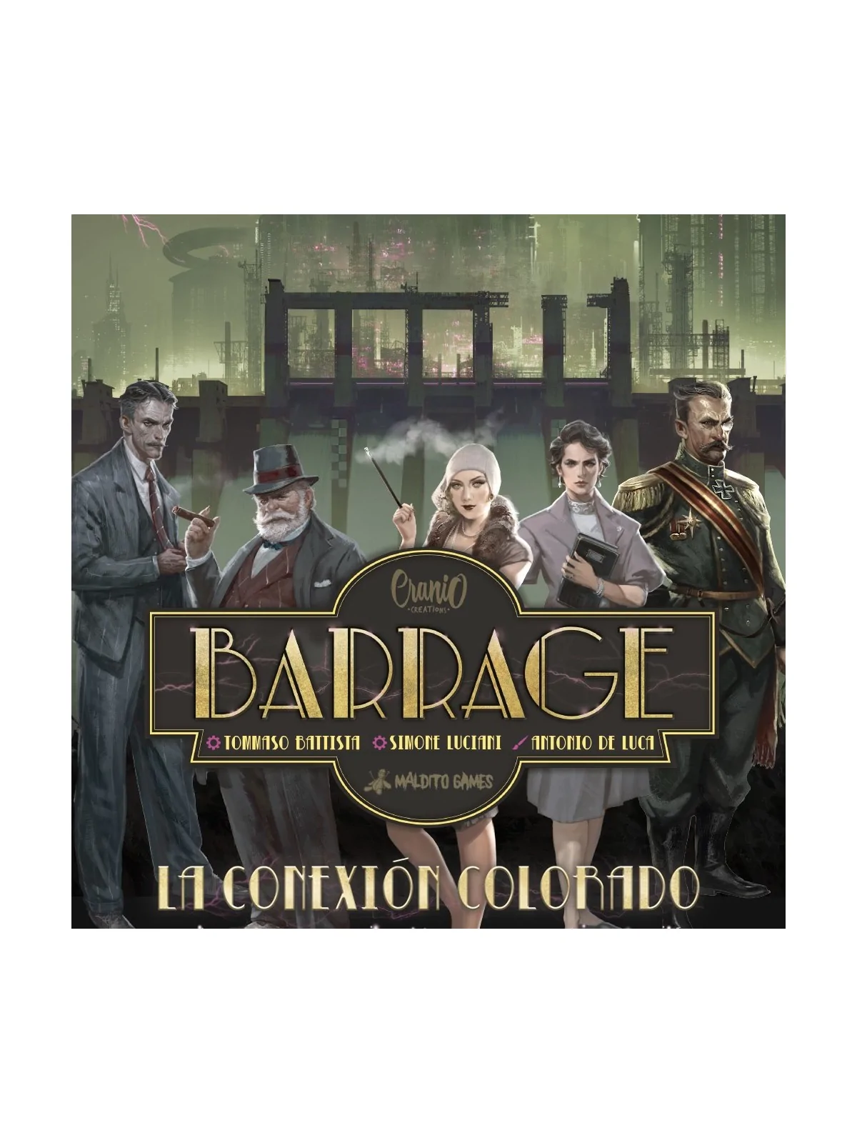Barrage: La Conexión Colorado de Maldito Games en Juegos de Tablero | La Cueva Roja
