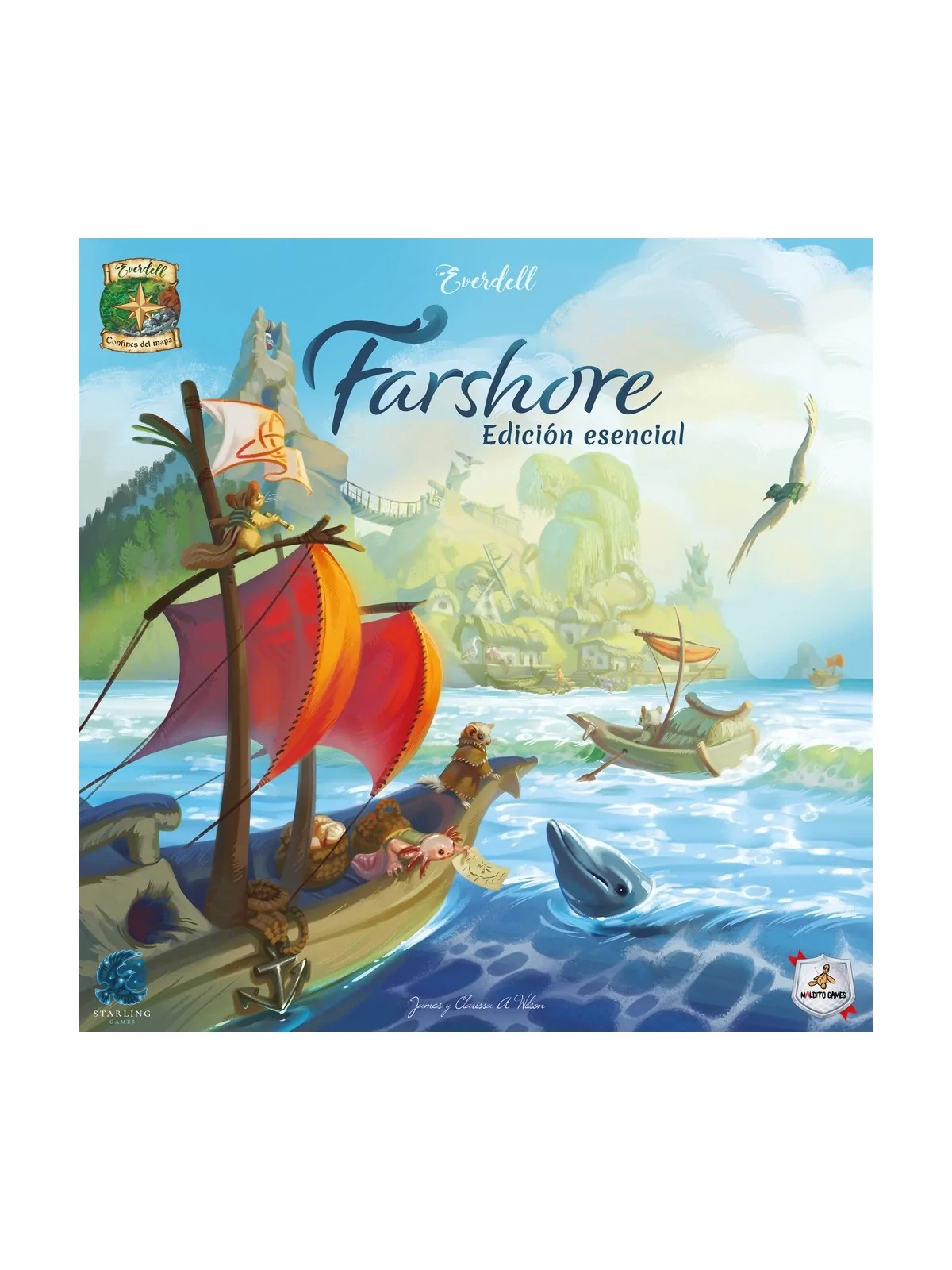 Farshore de Maldito Games en Juegos de Tablero | La Cueva Roja