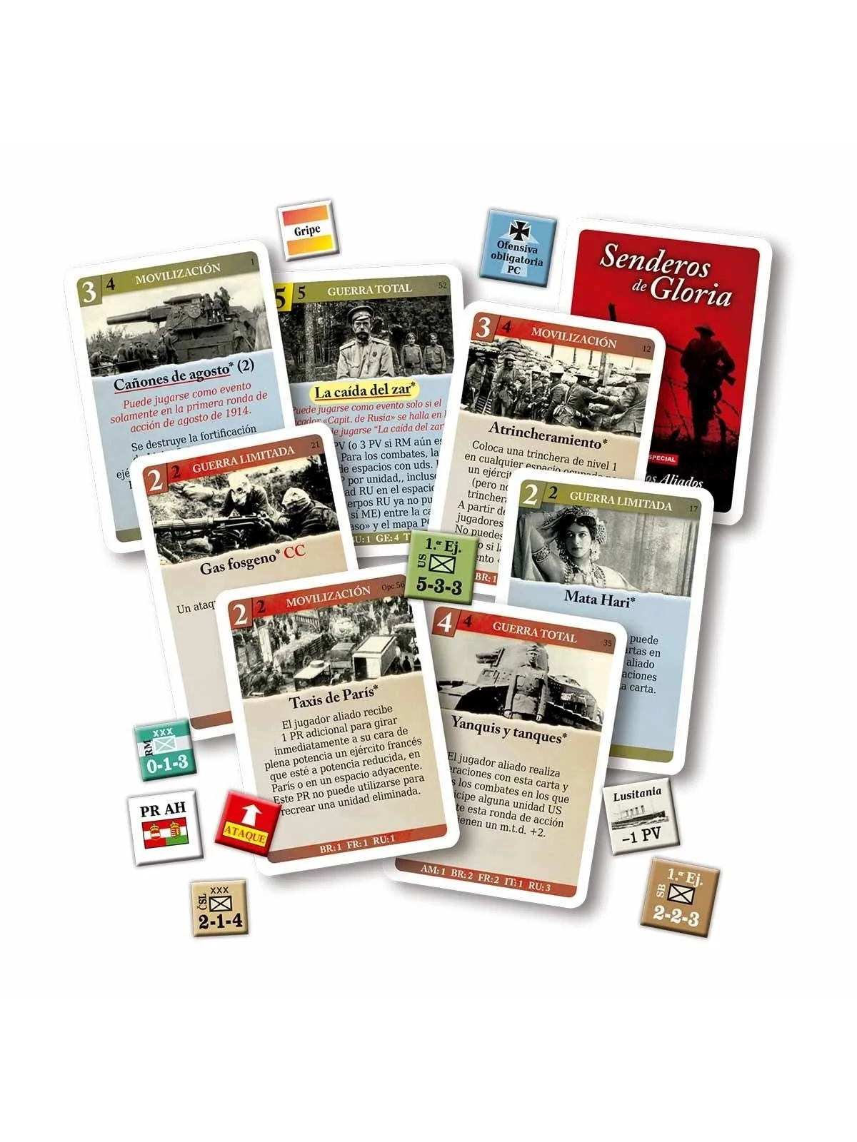 Senderos de Gloria (Reedición) de Devir en Juegos de Tablero | La Cueva Roja
