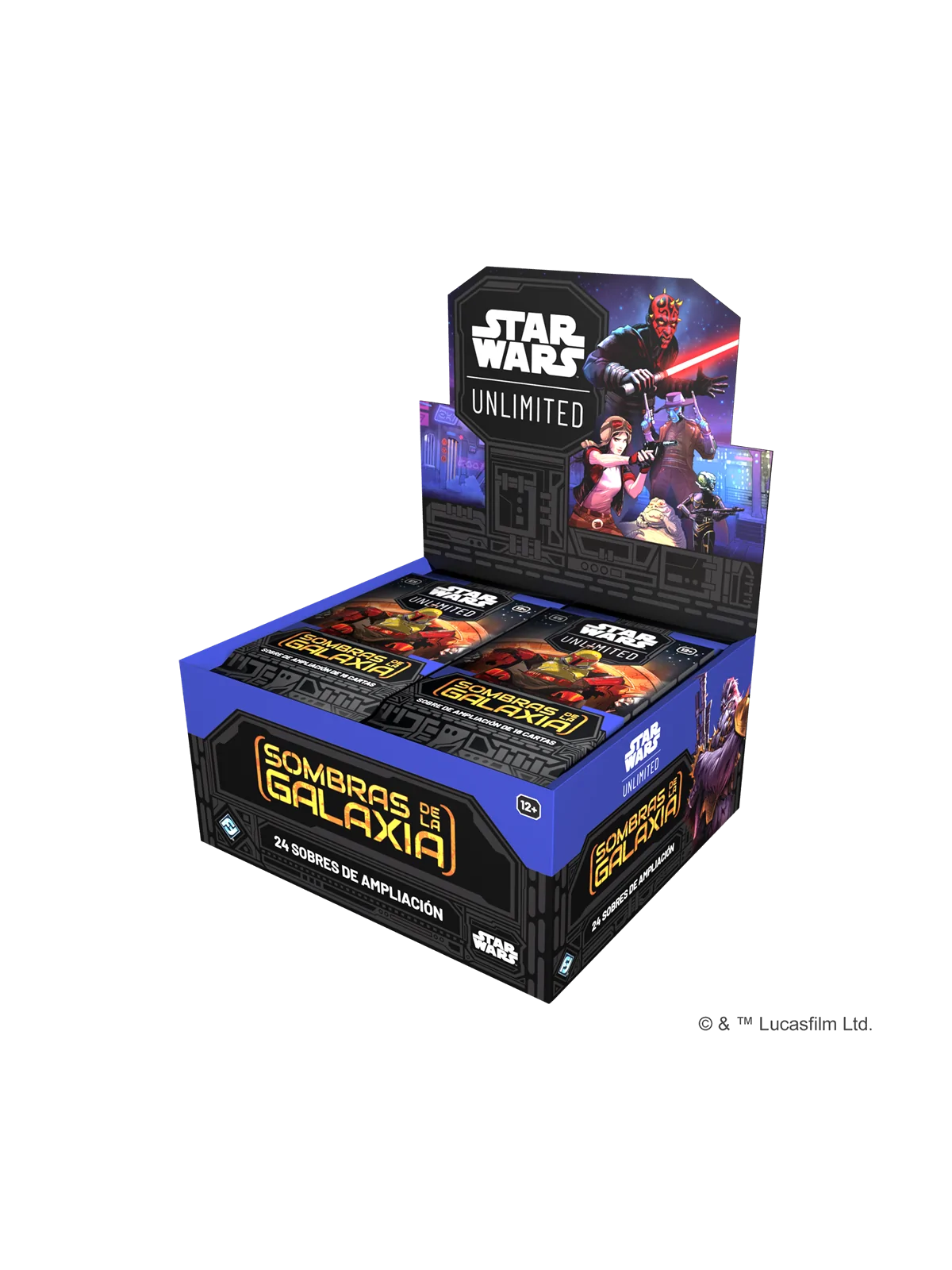 Star Wars Unlimited: Sombras de las Galaxias Booster Box de 24 sobres de Asmodee en Star Wars: Unlimited | La Cueva Roja