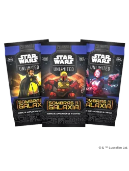 Star Wars Unlimited: Sombras de las Galaxias Case Booster Box de 24 sobres (x6) de Asmodee en Star Wars: Unlimited | La Cueva Ro