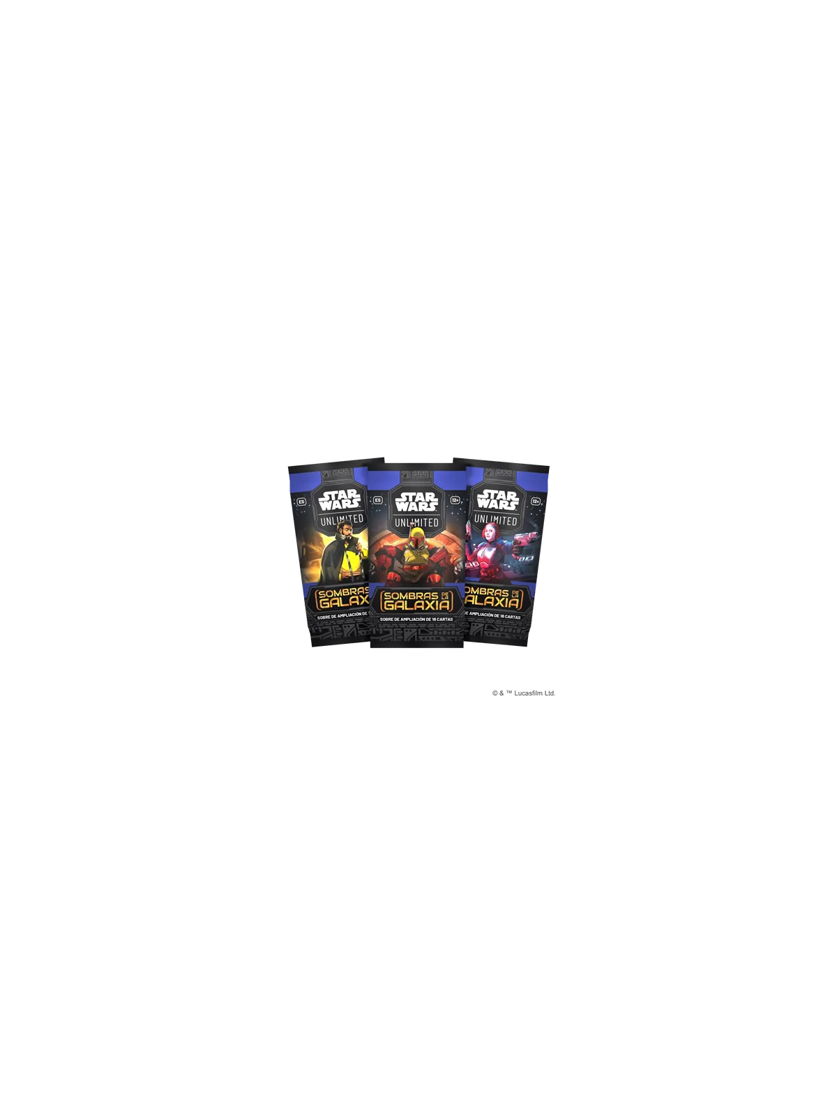Star Wars Unlimited: Sombras de las Galaxias Case Booster Box de 24 sobres (x6) de Asmodee en Star Wars: Unlimited | La Cueva Ro