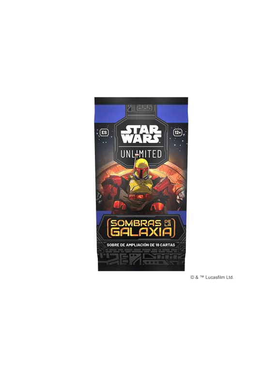 Star Wars Unlimited: Sombras de las Galaxias Case Booster Box de 24 sobres (x6) de Asmodee en Star Wars: Unlimited | La Cueva Ro