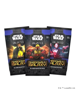 Star Wars Unlimited: Sombras de las Galaxias Booster Box de 24 sobres (Inglés) de Asmodee en Star Wars: Unlimited | La Cueva Roj