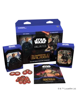 Star Wars Unlimited: Sombras de la Galaxia Caja Inicio de Fantasy Flight Games en Juegos de Cartas | La Cueva Roja