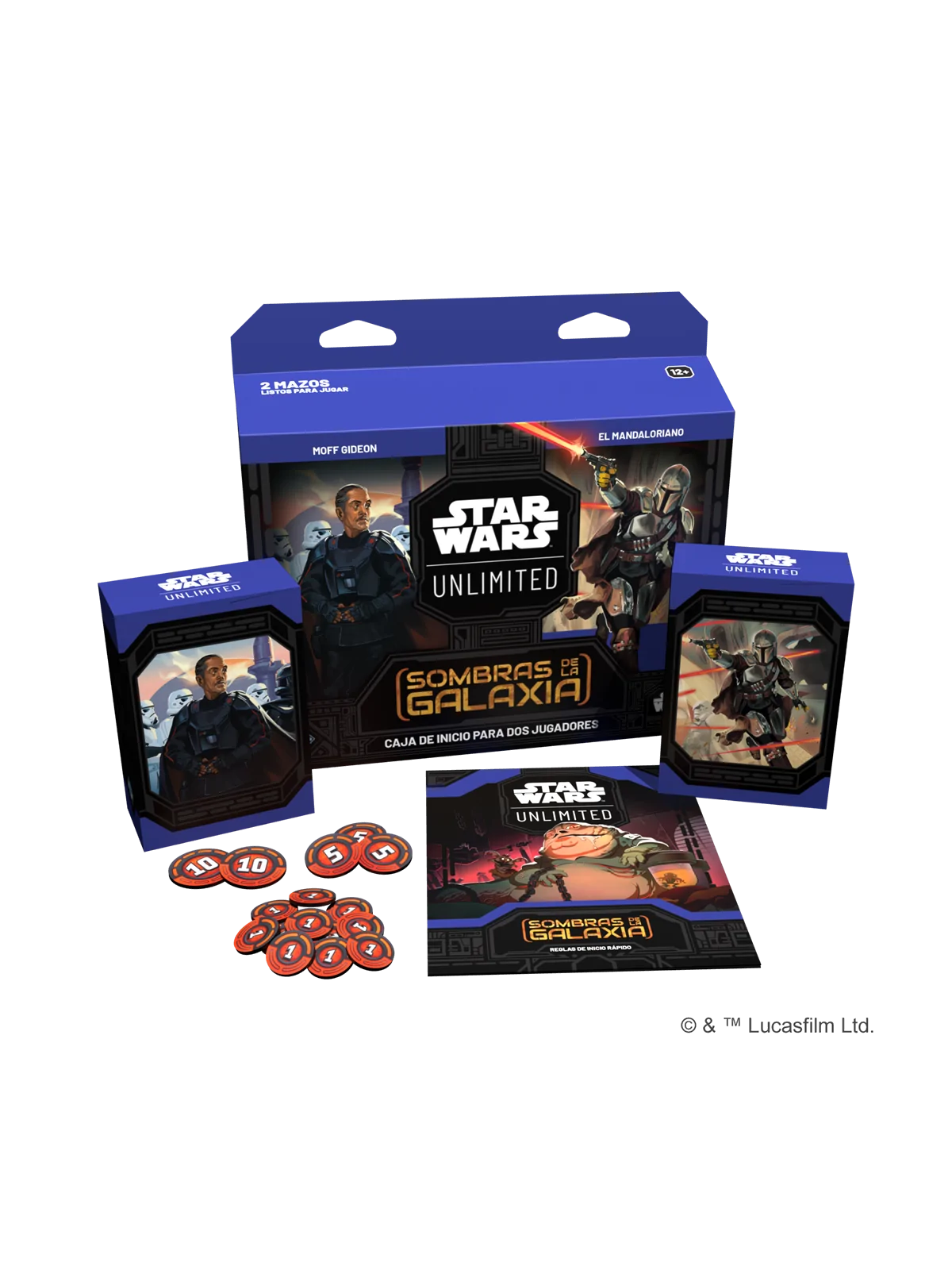 Star Wars Unlimited: Sombras de la Galaxia Caja Inicio de Fantasy Flight Games en Juegos de Cartas | La Cueva Roja