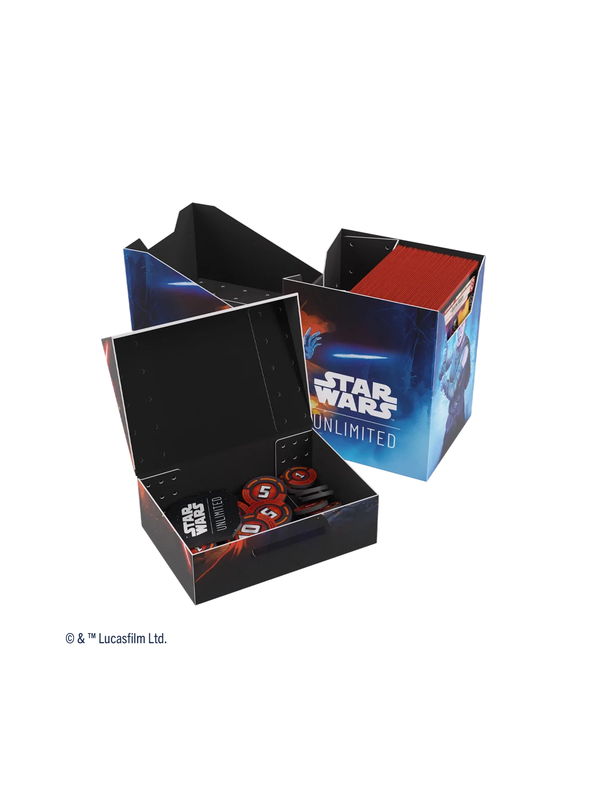 Star Wars Unlimited Soft Crate Rey/Kylo Ren de Gamegenic en Juegos de Tablero | La Cueva Roja