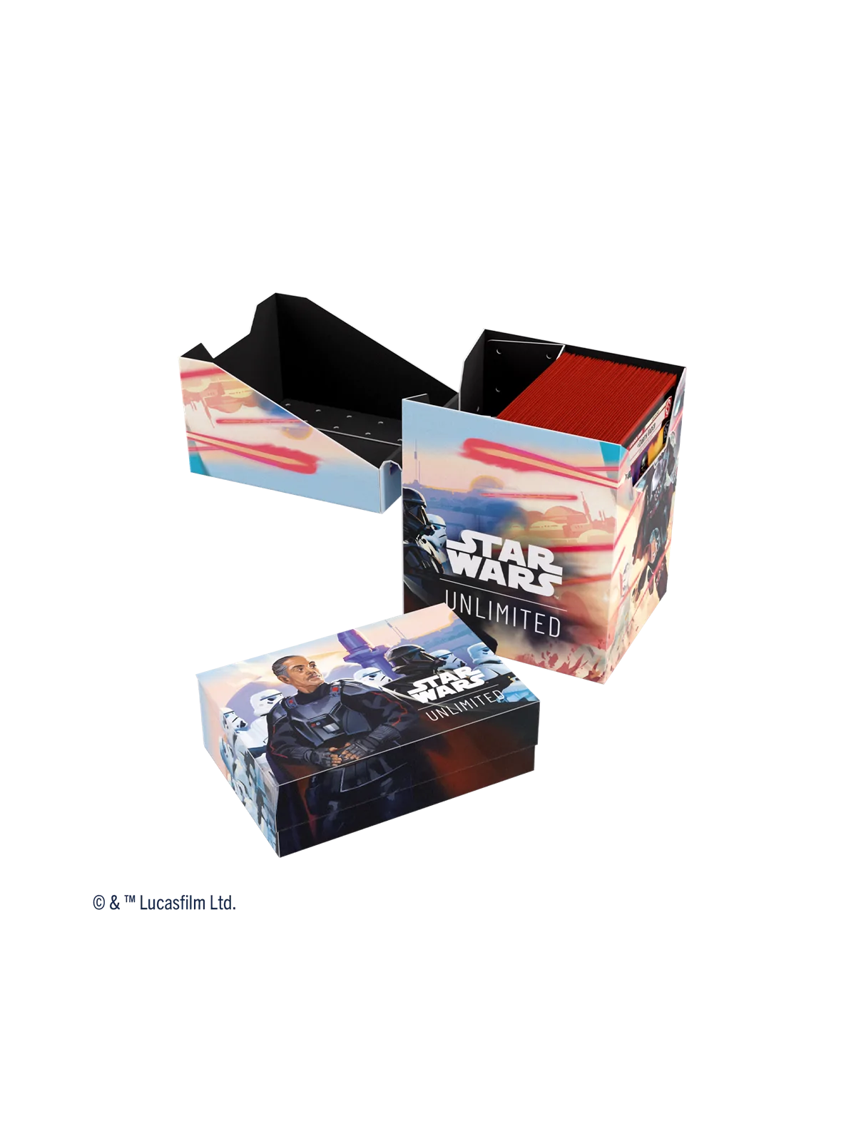 Star Wars Unlimited Soft Crate Mandalorian/Moff Gideon de Gamegenic en Juegos de Tablero | La Cueva Roja