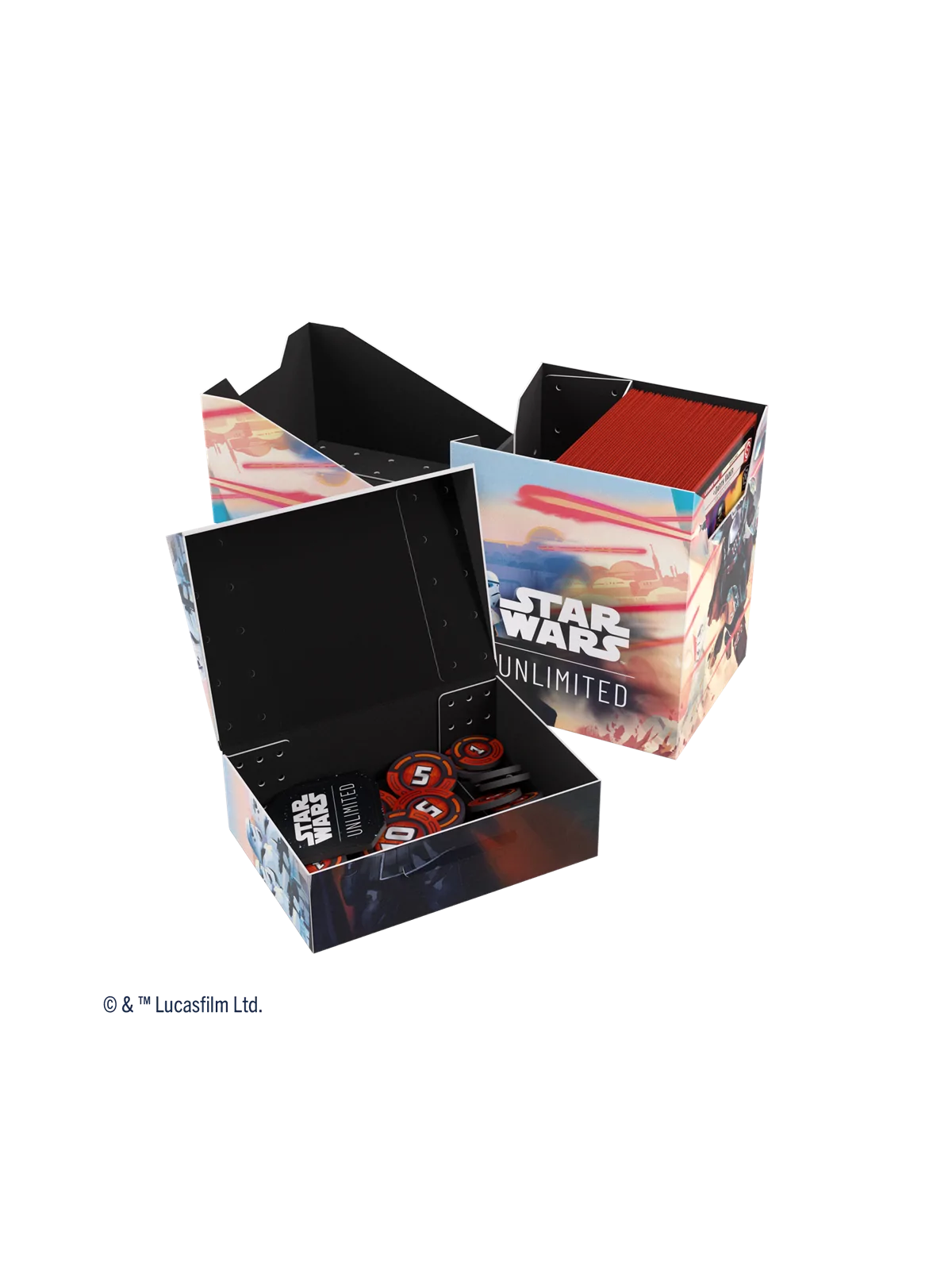 Star Wars Unlimited Soft Crate Mandalorian/Moff Gideon de Gamegenic en Juegos de Tablero | La Cueva Roja