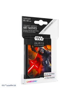 Star Wars Unlimited Art Sleeves Kylo Ren de Gamegenic en Juegos de Tablero | La Cueva Roja