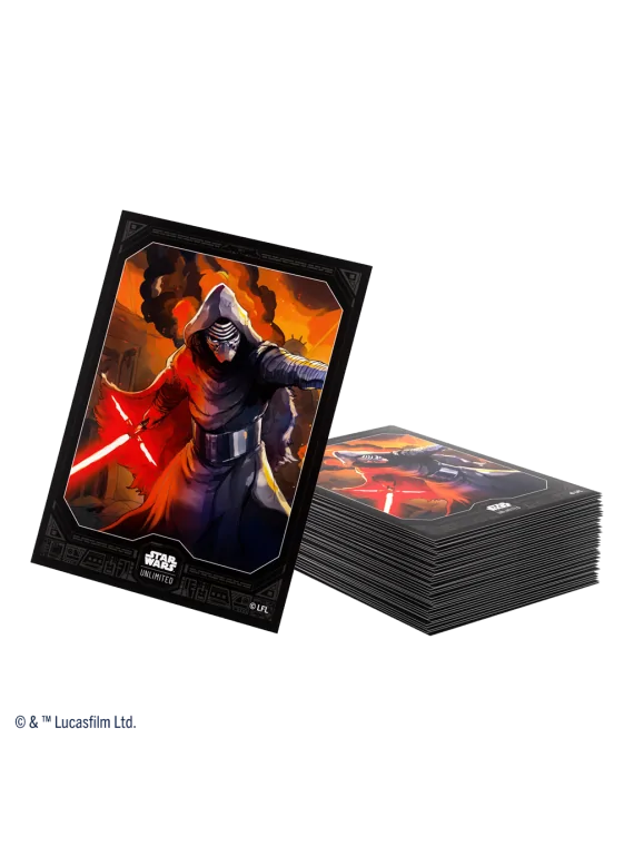 Star Wars Unlimited Art Sleeves Kylo Ren de Gamegenic en Juegos de Tablero | La Cueva Roja