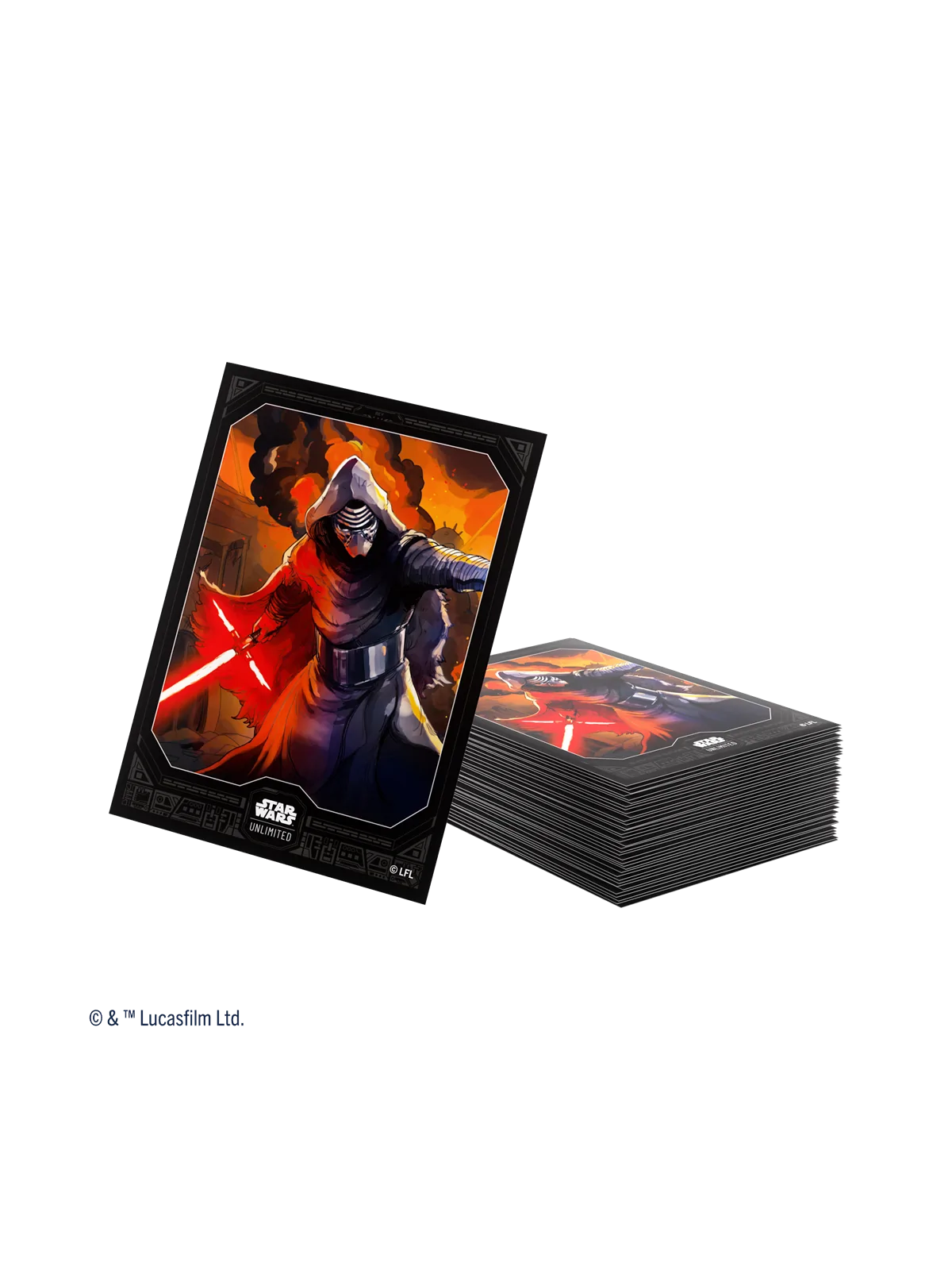 Star Wars Unlimited Art Sleeves Kylo Ren de Gamegenic en Juegos de Tablero | La Cueva Roja