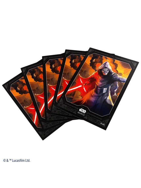 Star Wars Unlimited Art Sleeves Kylo Ren de Gamegenic en Juegos de Tablero | La Cueva Roja