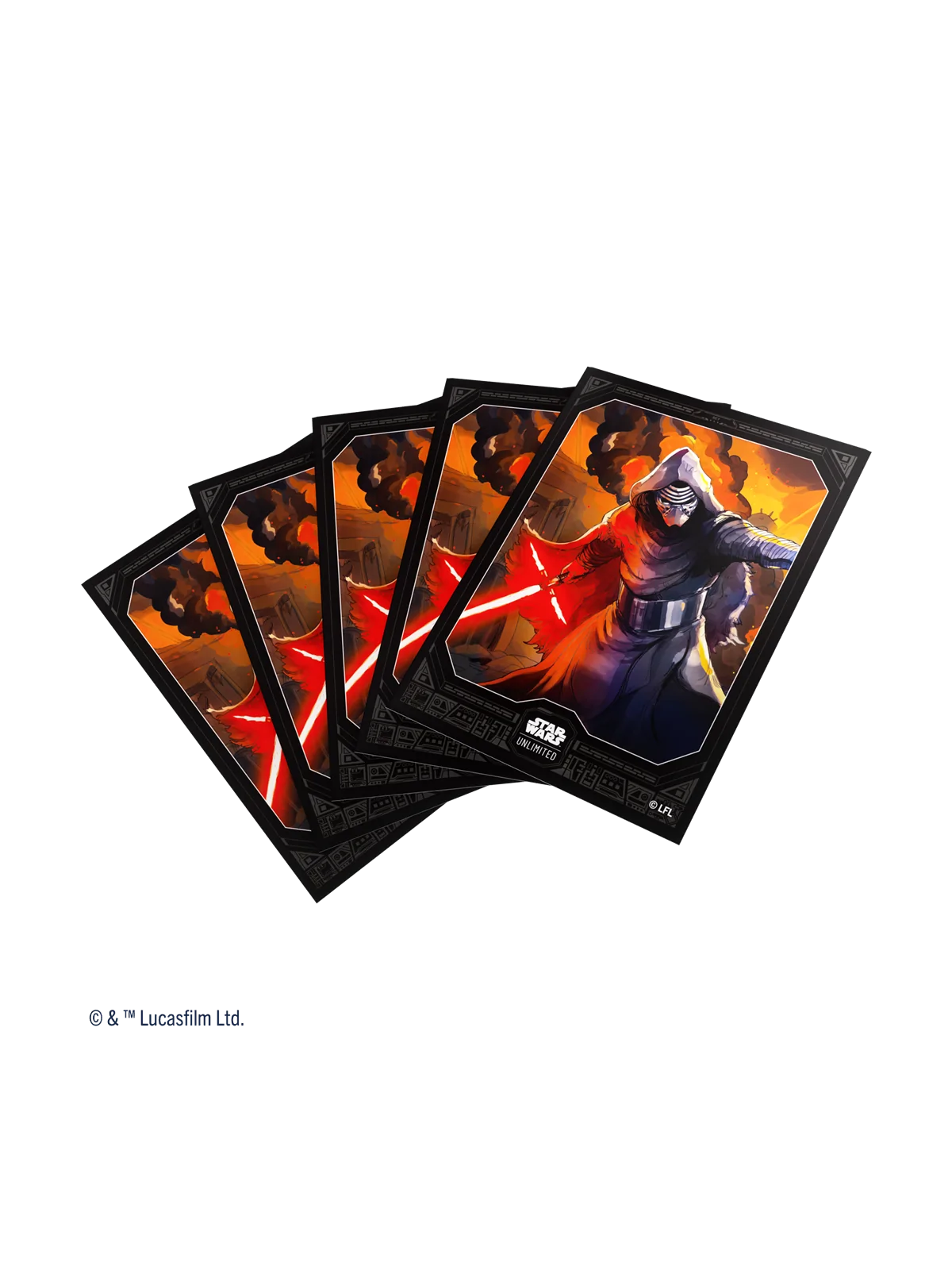 Star Wars Unlimited Art Sleeves Kylo Ren de Gamegenic en Juegos de Tablero | La Cueva Roja