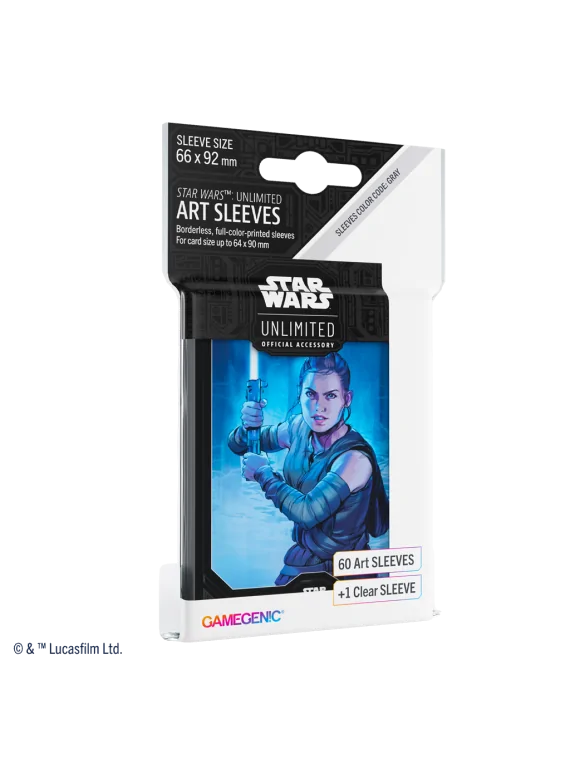 Star Wars Unlimited Art Sleeves Rey de Gamegenic en Juegos de Tablero | La Cueva Roja