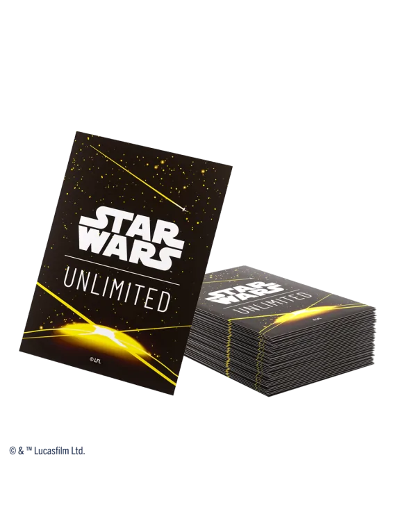 Star Wars Unlimited Art Sleeves Card Back Yellow de Gamegenic en Juegos de Tablero | La Cueva Roja
