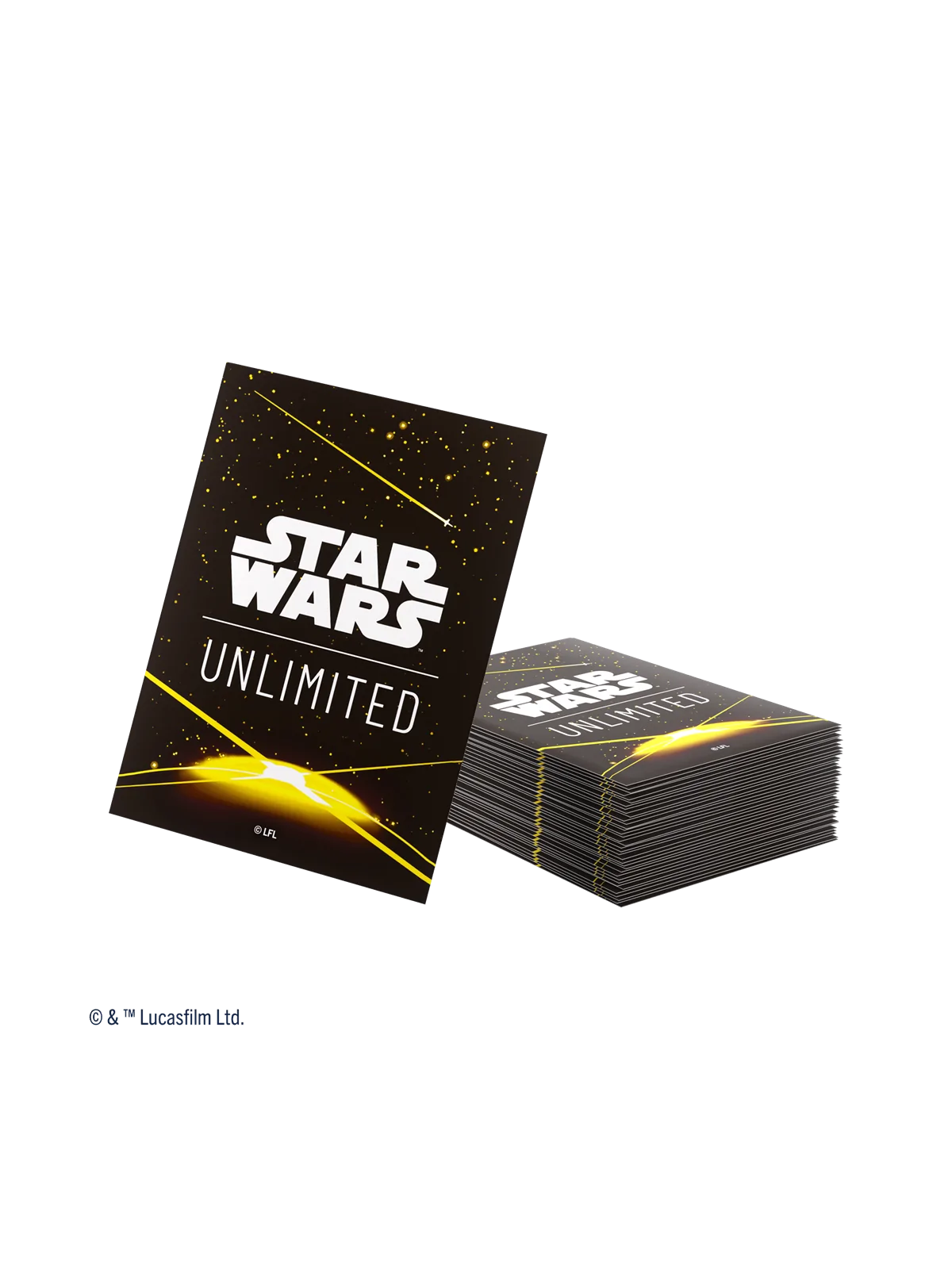 Star Wars Unlimited Art Sleeves Card Back Yellow de Gamegenic en Juegos de Tablero | La Cueva Roja