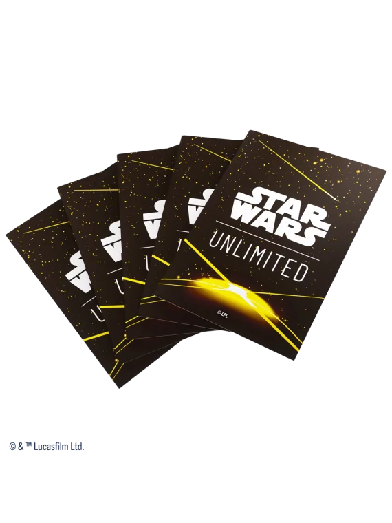 Star Wars Unlimited Art Sleeves Card Back Yellow de Gamegenic en Juegos de Tablero | La Cueva Roja