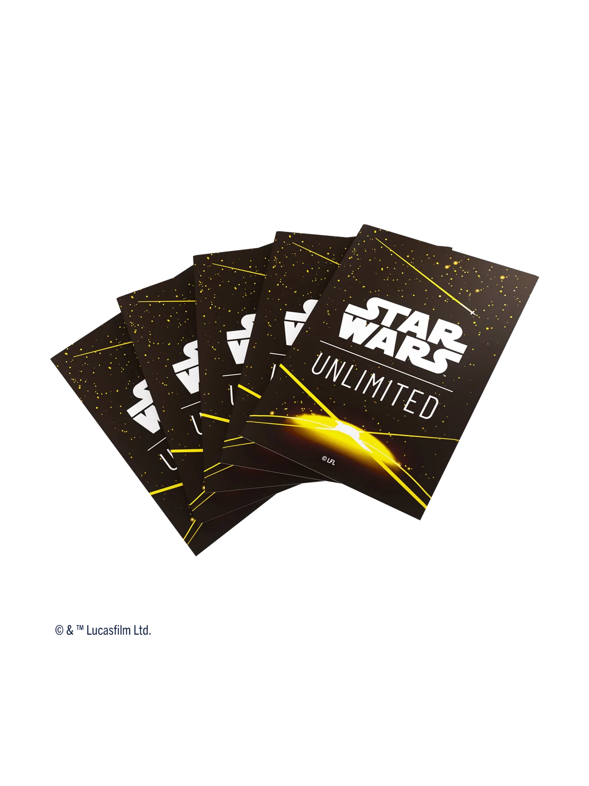 Star Wars Unlimited Art Sleeves Card Back Yellow de Gamegenic en Juegos de Tablero | La Cueva Roja