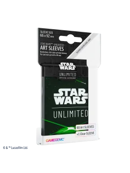Star Wars Unlimited Art Sleeves Card Back Green de Gamegenic en Juegos de Tablero | La Cueva Roja