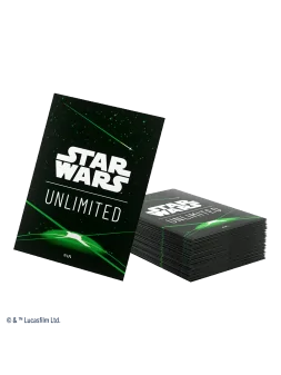 Star Wars Unlimited Art Sleeves Card Back Green de Gamegenic en Juegos de Tablero | La Cueva Roja
