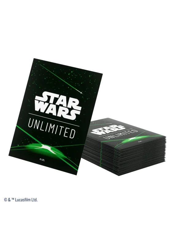 Star Wars Unlimited Art Sleeves Card Back Green de Gamegenic en Juegos de Tablero | La Cueva Roja