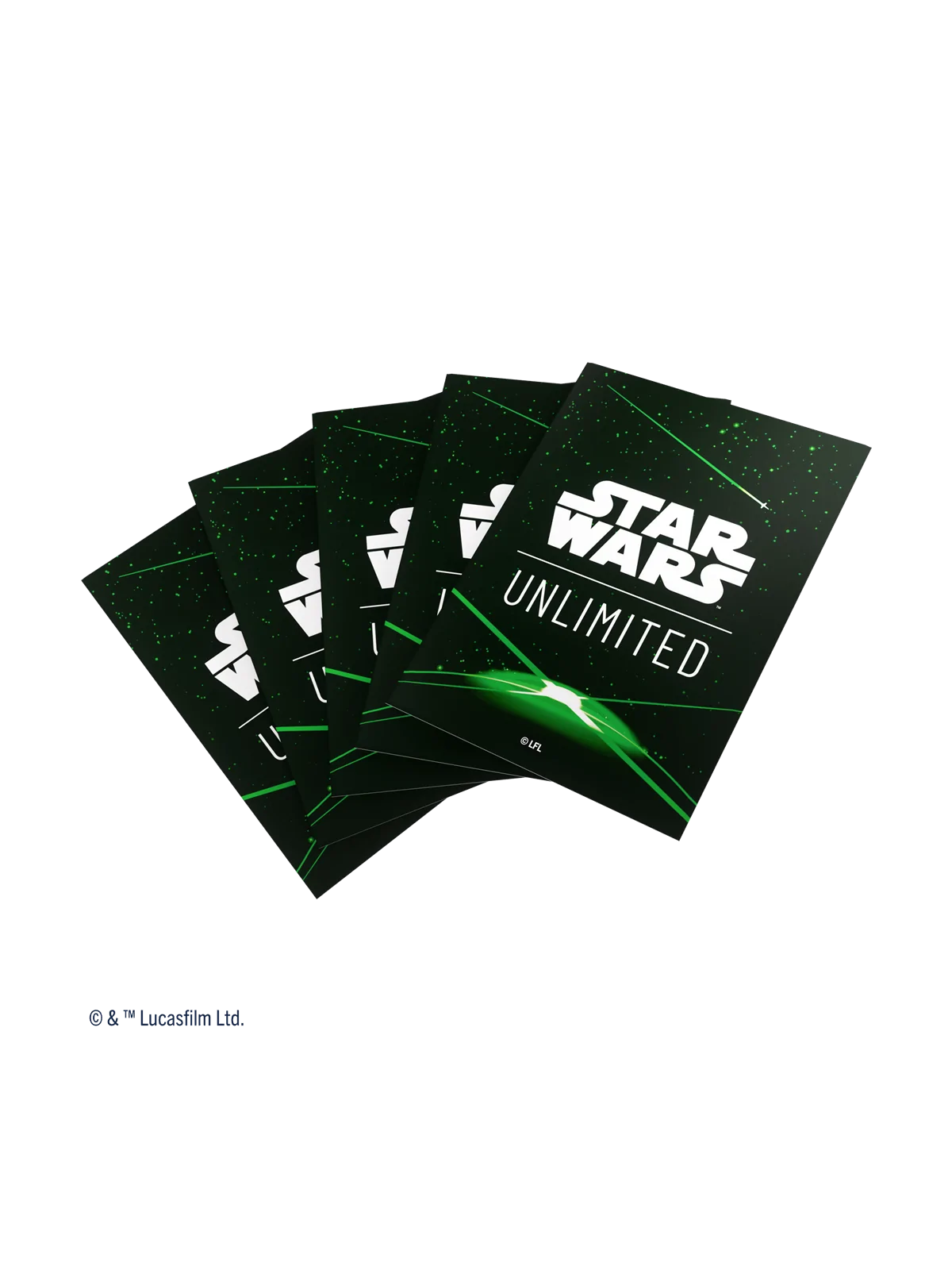 Star Wars Unlimited Art Sleeves Card Back Green de Gamegenic en Juegos de Tablero | La Cueva Roja