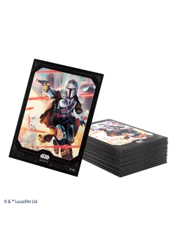 Star Wars Unlimited Art Sleeves Mandalorian de Gamegenic en Juegos de Tablero | La Cueva Roja
