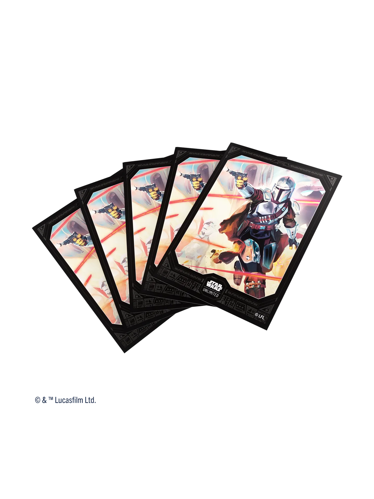 Star Wars Unlimited Art Sleeves Mandalorian de Gamegenic en Juegos de Tablero | La Cueva Roja