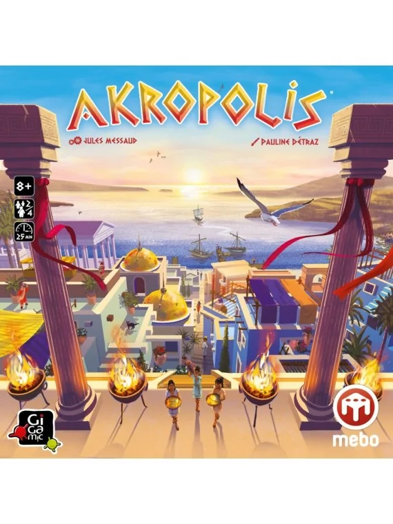Akropolis de Mebo Games en Juegos de Tablero | La Cueva Roja