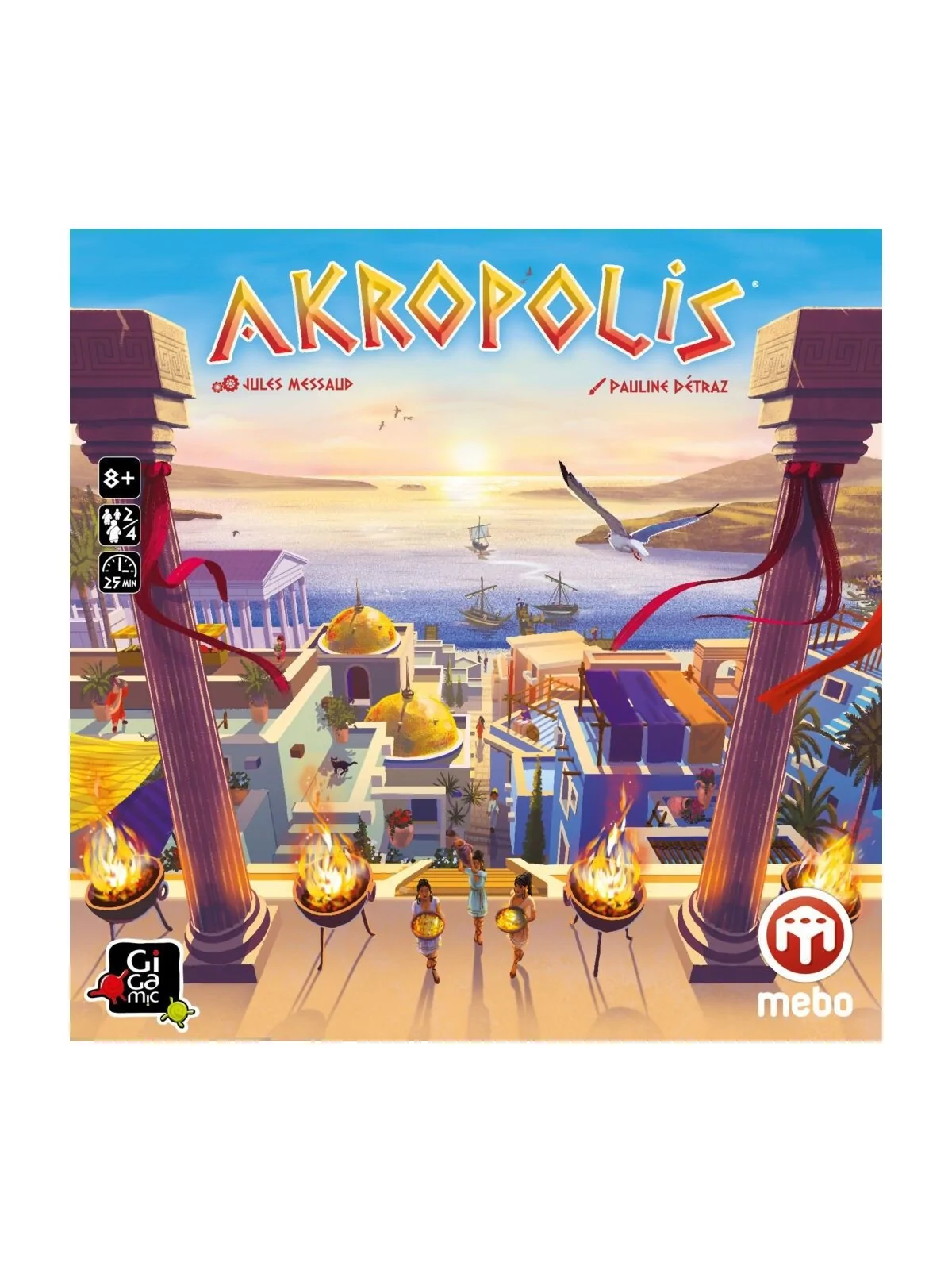 Akropolis de Mebo Games en Juegos de Tablero | La Cueva Roja
