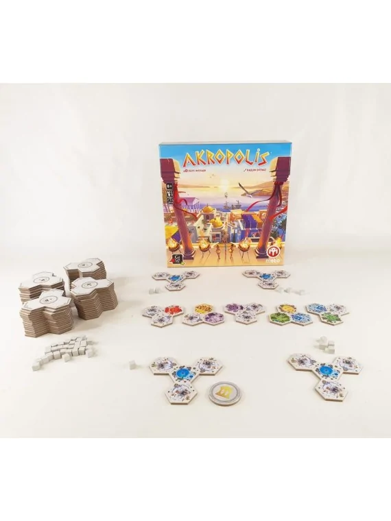 Akropolis de Mebo Games en Juegos de Tablero | La Cueva Roja
