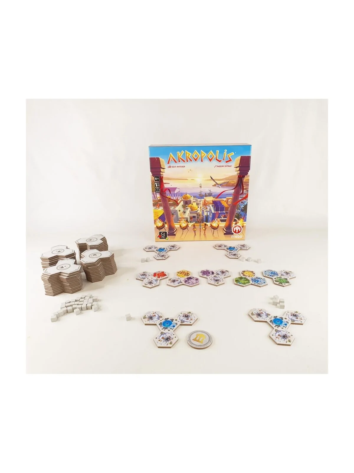 Akropolis de Mebo Games en Juegos de Tablero | La Cueva Roja
