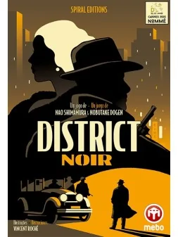 District Noir de Mebo Games en Juegos de Tablero | La Cueva Roja
