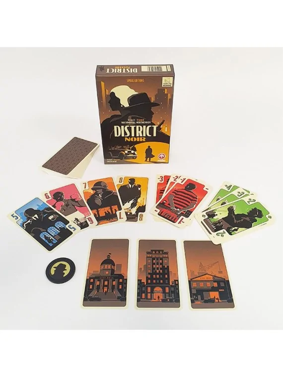 District Noir de Mebo Games en Juegos de Tablero | La Cueva Roja