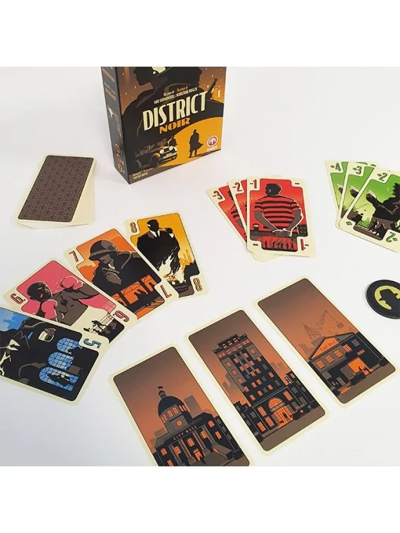 District Noir de Mebo Games en Juegos de Tablero | La Cueva Roja