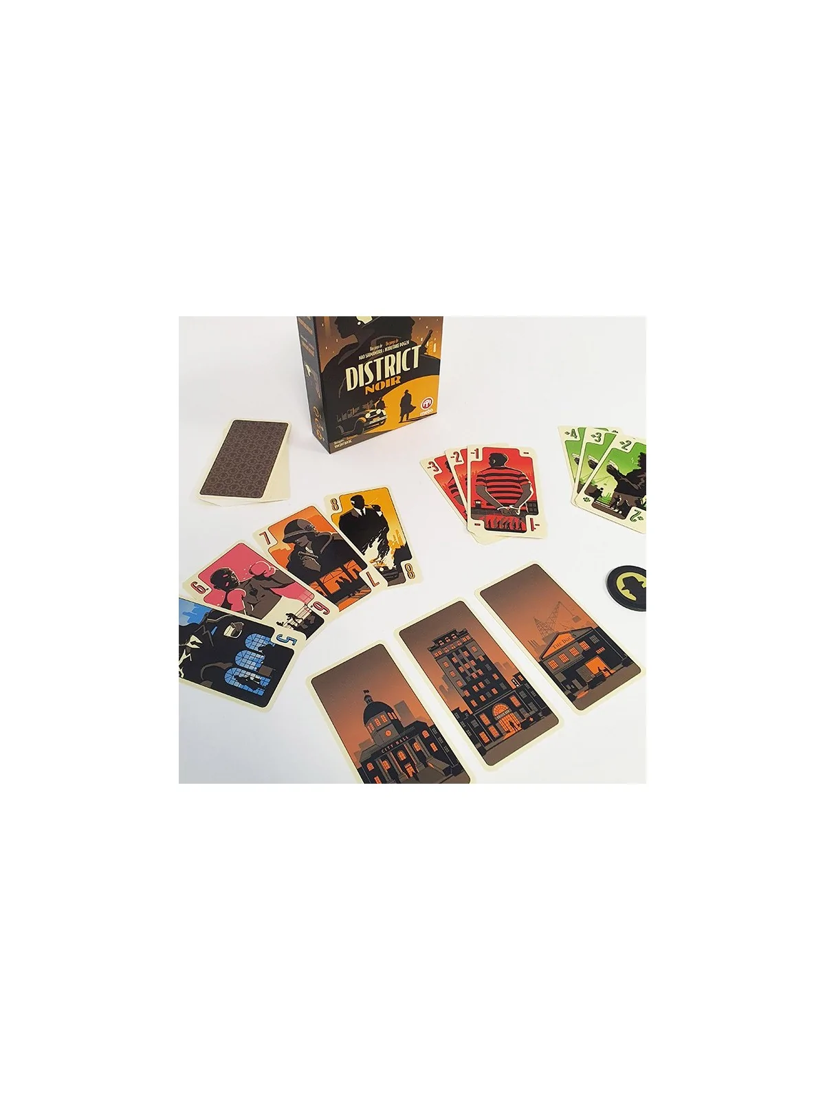 District Noir de Mebo Games en Juegos de Tablero | La Cueva Roja