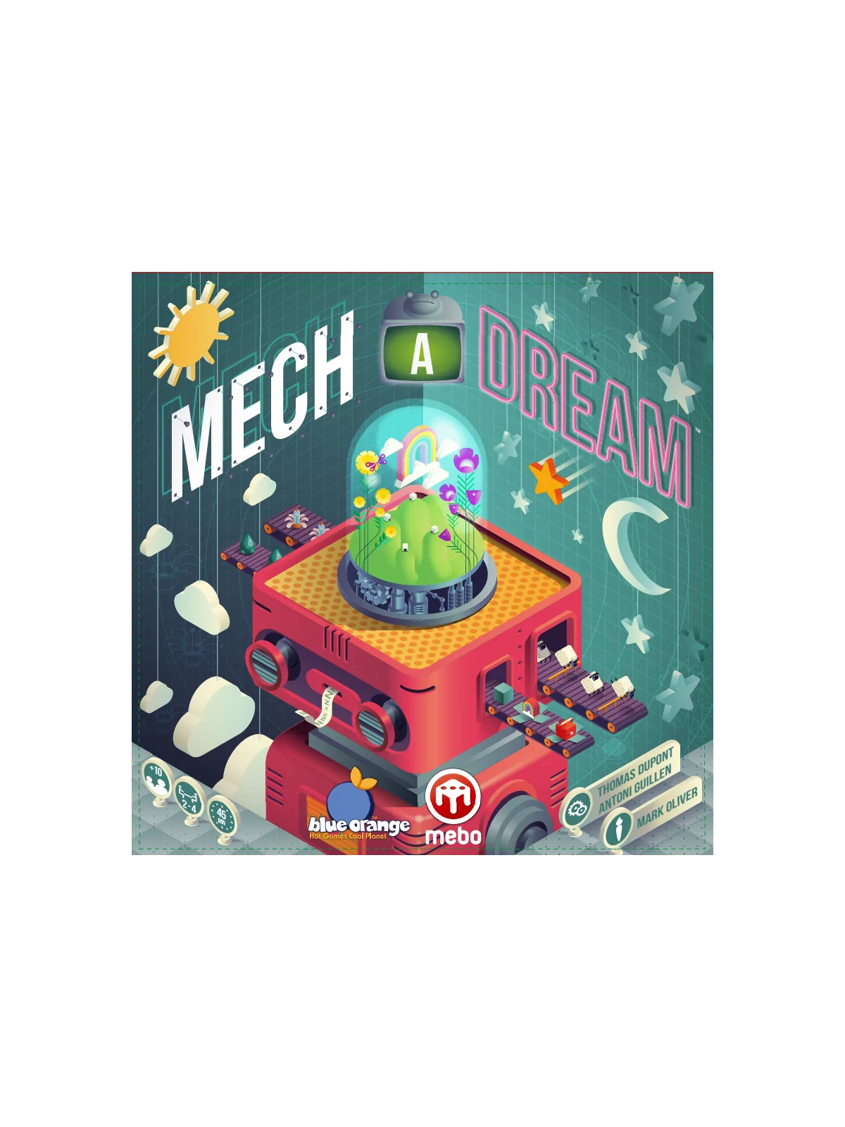 Mech a Dream de Mebo Games en Juegos de Tablero | La Cueva Roja