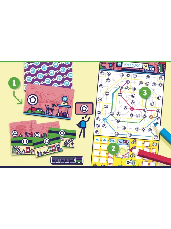 Proxima Estacion: Tokyo de Mebo Games en Juegos de Tablero | La Cueva Roja