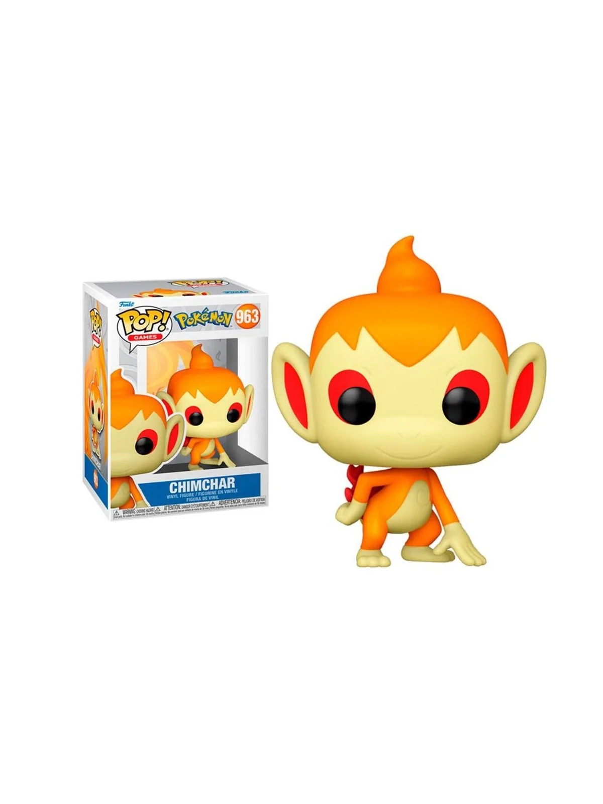 Funko POP! Pokemon: Chimchar (963) de Funko en Funko Pop | La Cueva Roja