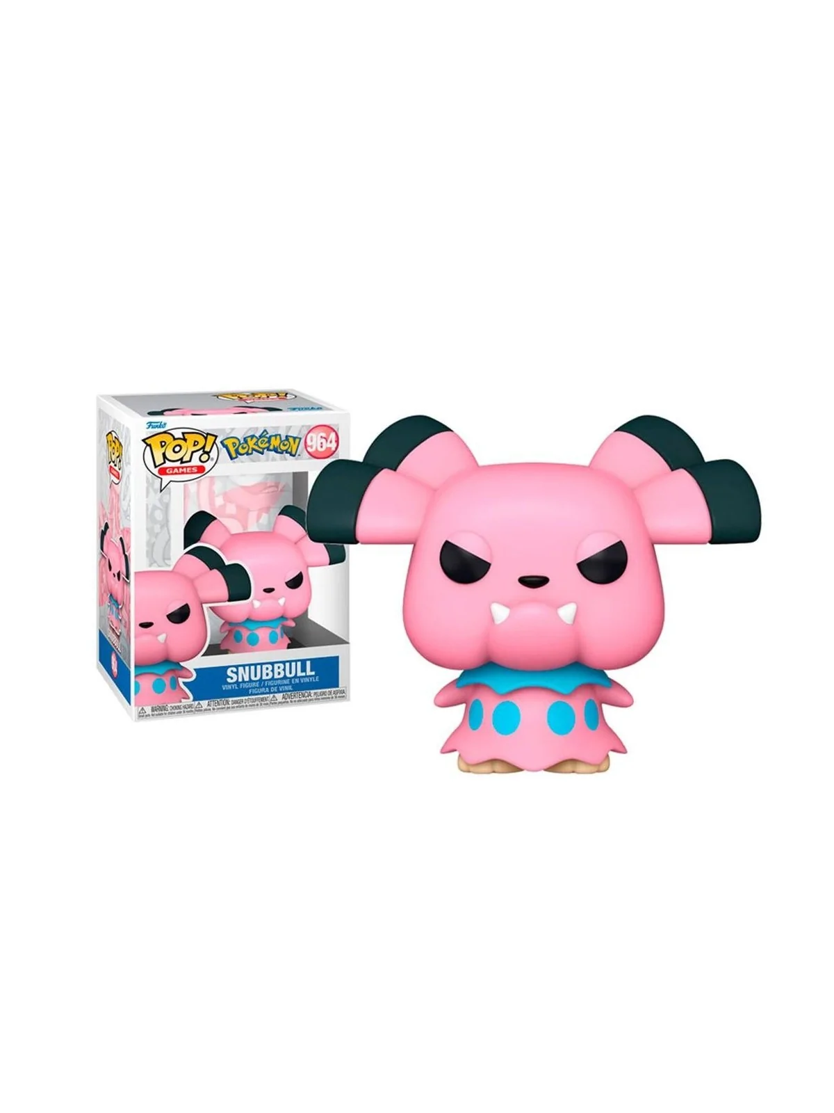 Funko POP! Pokemon: Snubbull (964) de Funko en Funko Pop | La Cueva Roja