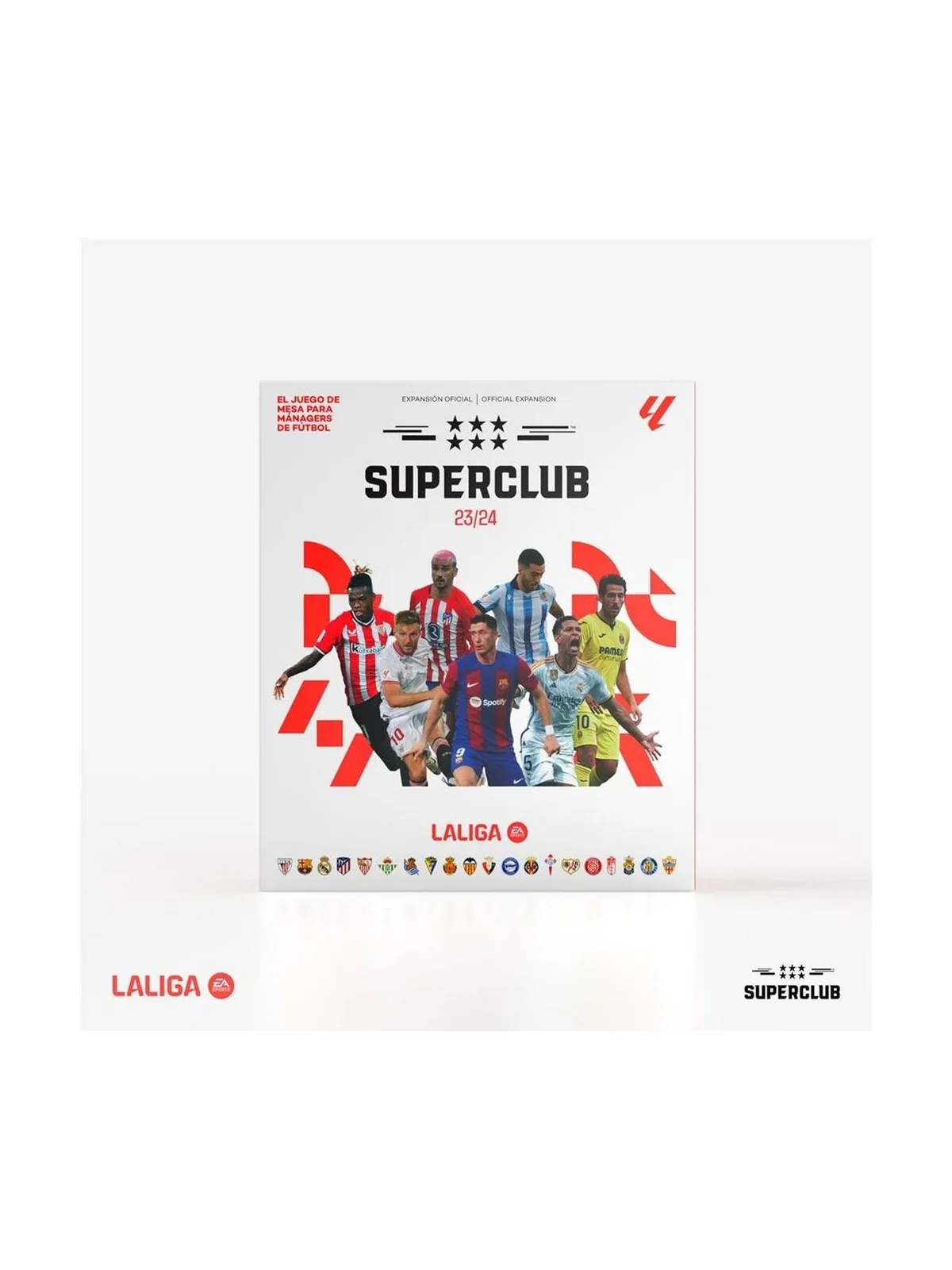 Superclub: La Liga 2023/24 Expansión de Juegos en Juegos de Cartas | La Cueva Roja