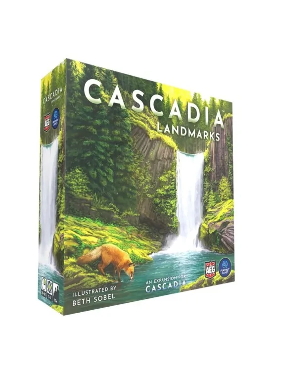 Cascadia Landmarks (Inglés) de Juegos en Juegos de Tablero | La Cueva Roja