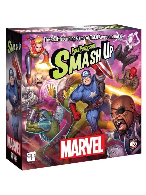 Smash Up Marvel (Ingles) de Juegos en Juegos de Tablero | La Cueva Roja
