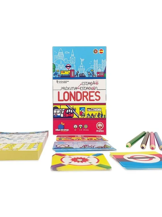Próxima Estación: Londres de Mebo Games en Juegos de Tablero | La Cueva Roja