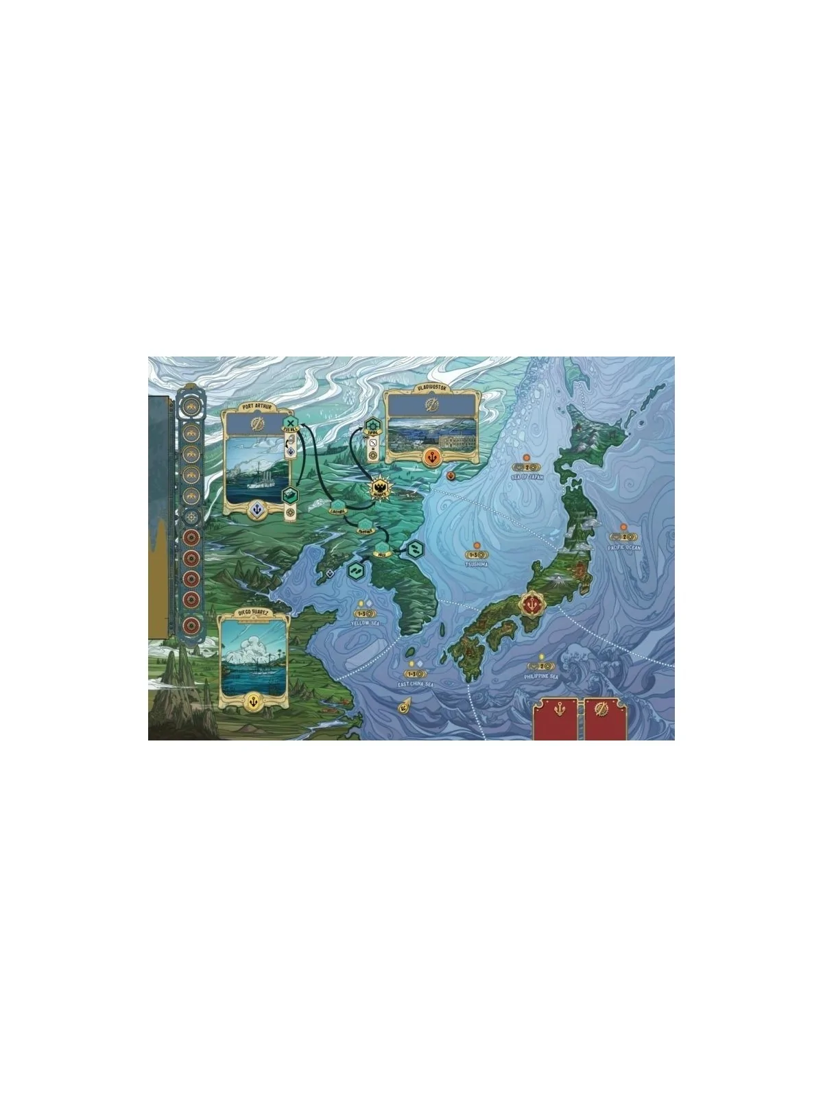 Port Arthur de Draco Ideas en Juegos de Tablero | La Cueva Roja