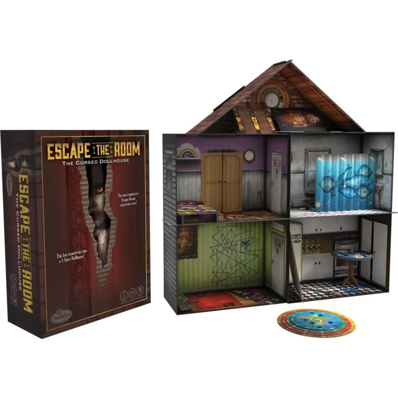 Escape the Room - La Casa de Muñecas Maldita de Thinkfun en Juegos de Tablero | La Cueva Roja