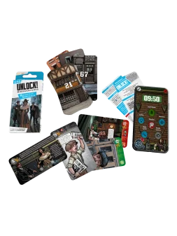 Unlock! Miniaventuras Asesinato en Birmingham de Space Cowboys en Juegos de Cartas | La Cueva Roja